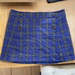 GAP Plaid skirt